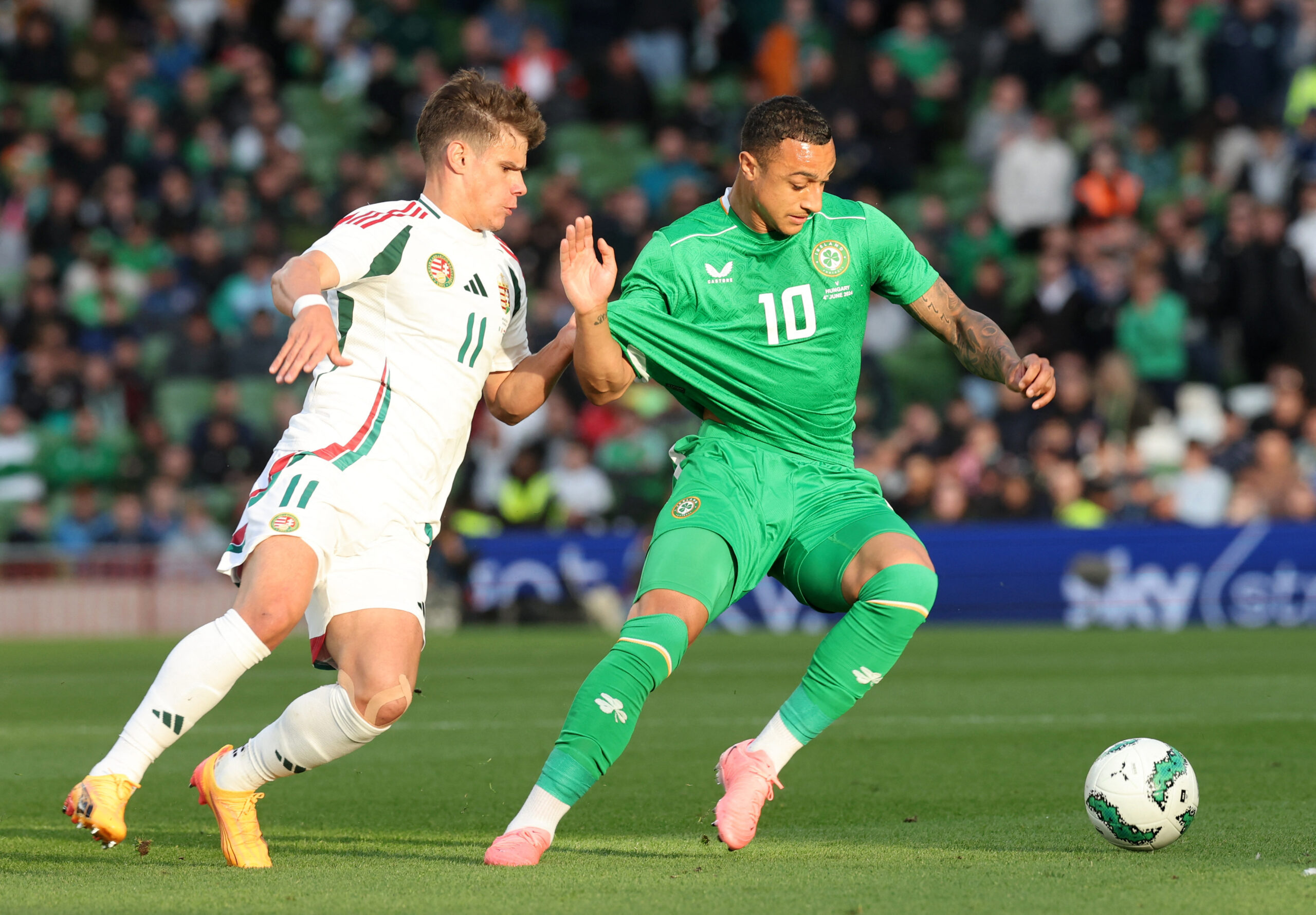 Cuộc chạm trán Ireland vs Hungary