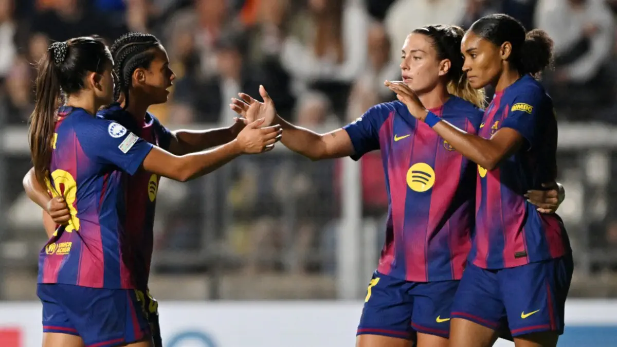 Barcelona women vs Oud Heverlee Leuven women