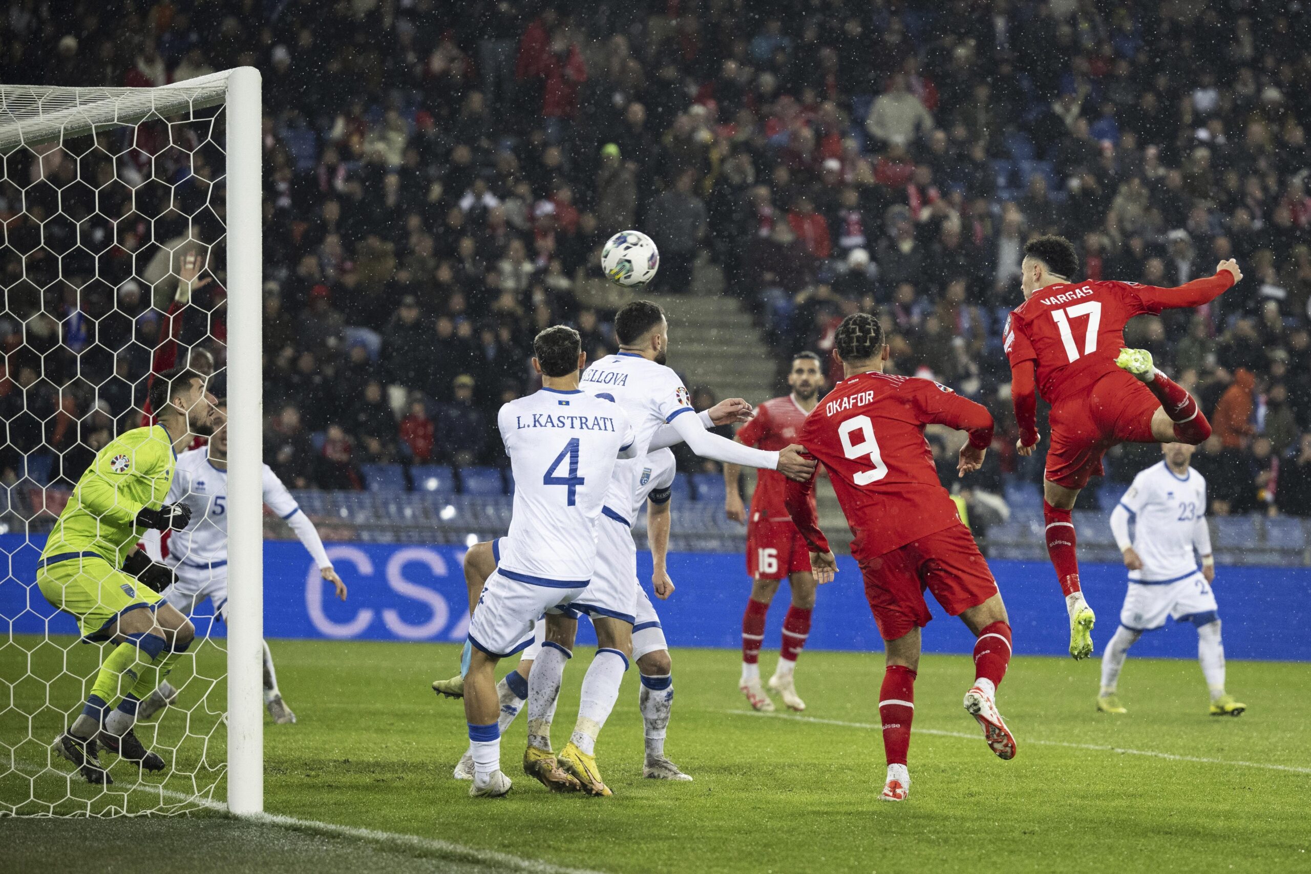 Màn chạm trán Kosovo vs Thuỵ Sĩ