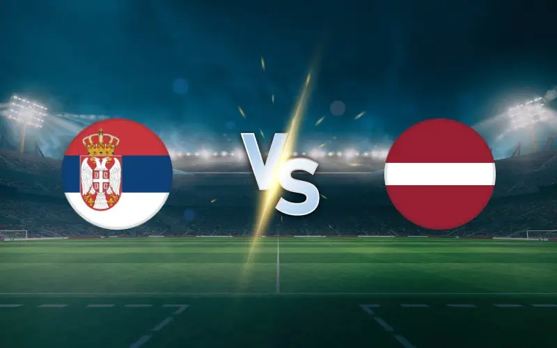 Màn chạm trán Serbia vs Latvia