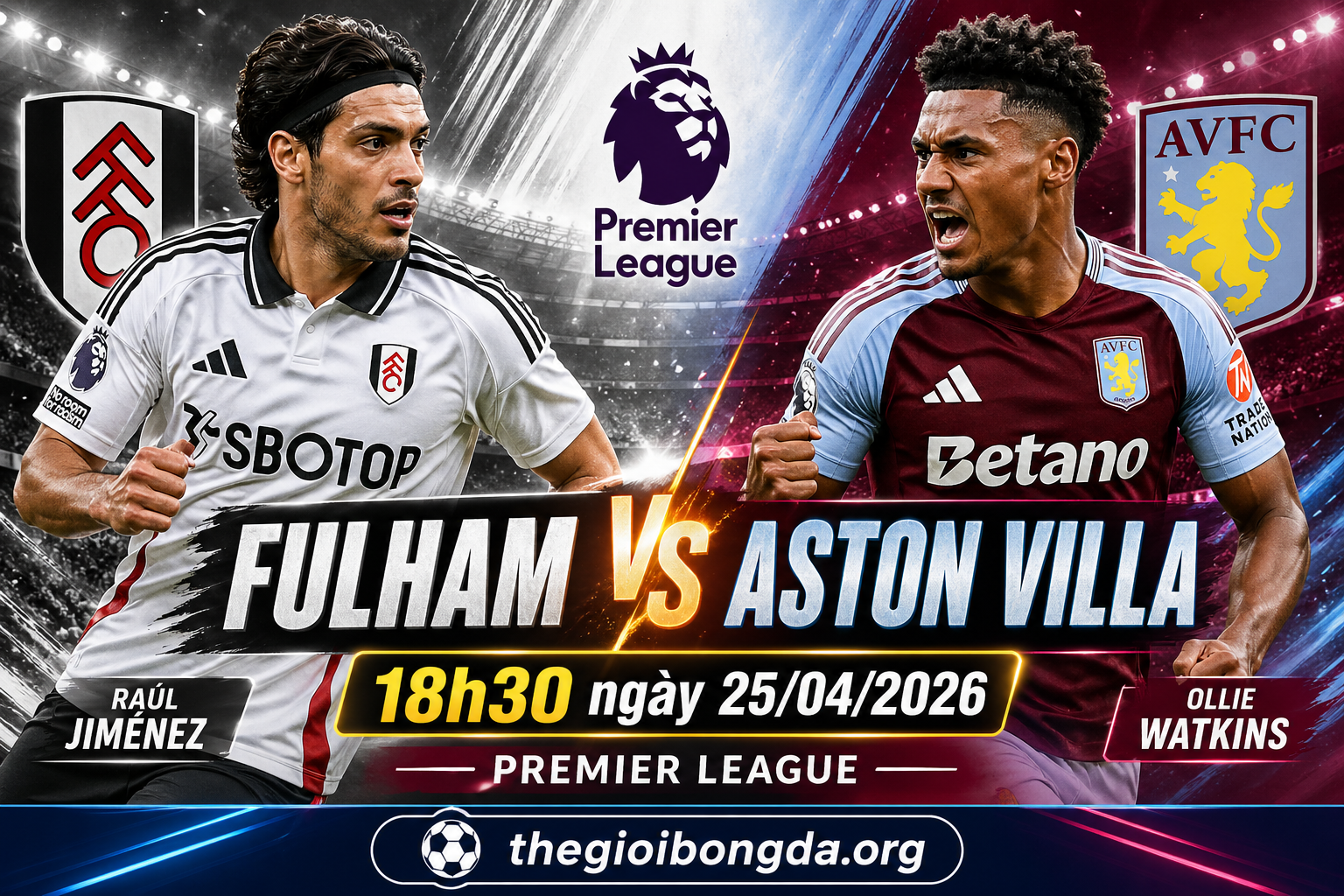 Fulham vs Aston Villa