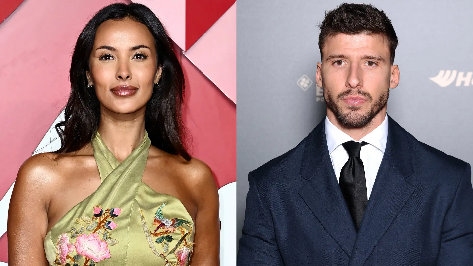 Maya Jama và Ruben Dias