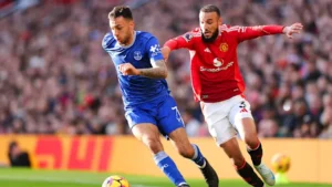 Màn chạm trán Manchester United vs Everton