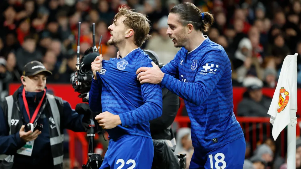 Manchester United 0-1 Everton