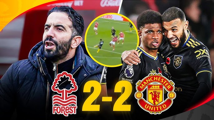 Nottingham Forest 2-2 Man United