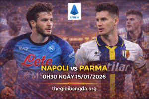 Màn so tài Napoli vs Parma