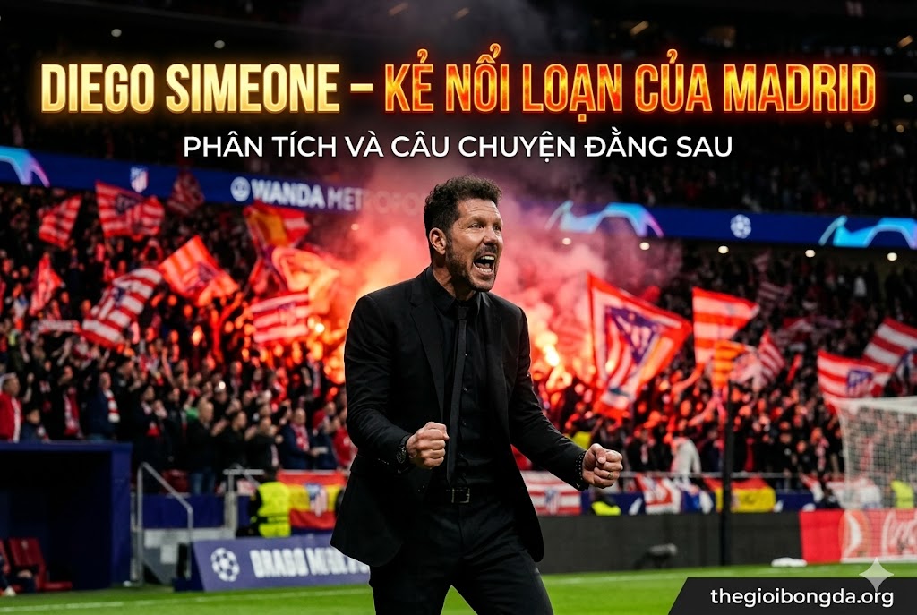 Diego Simeone – Kẻ nổi loạn của Madrid