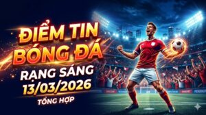 Điểm tin bóng đá rạng sáng ngày 13/03/2026