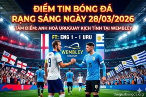 Điểm tin bóng đá rạng sáng ngày 28/03/2026