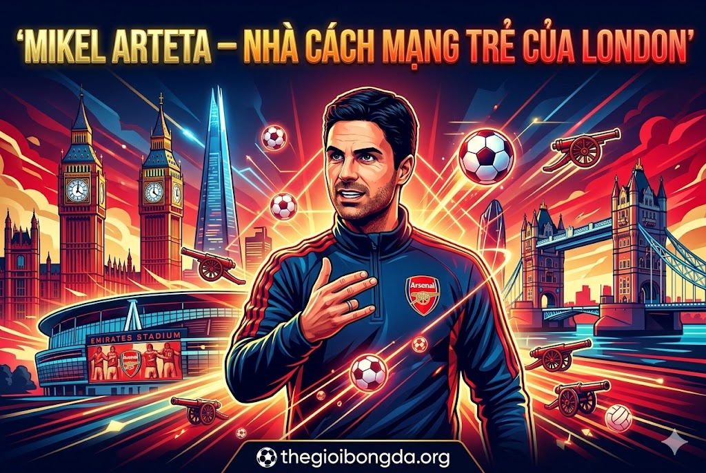 Mikel Arteta – Nhà cách mạng trẻ của London