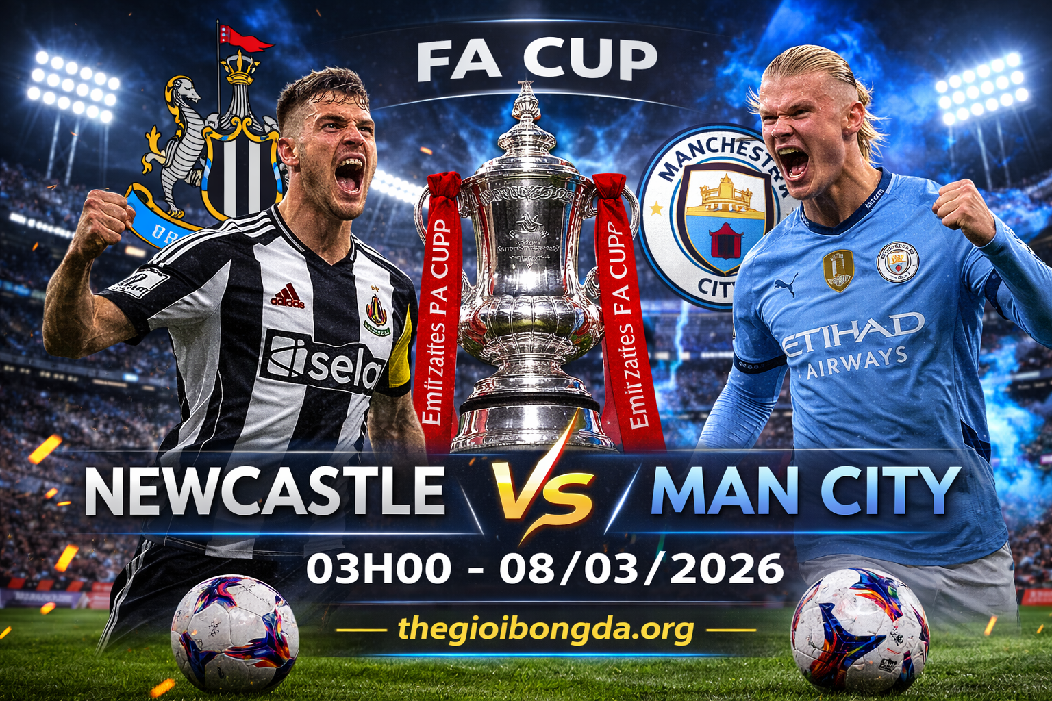 Newcastle vs Man City