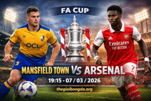 Nhận định Mansfield Town vs Arsenal