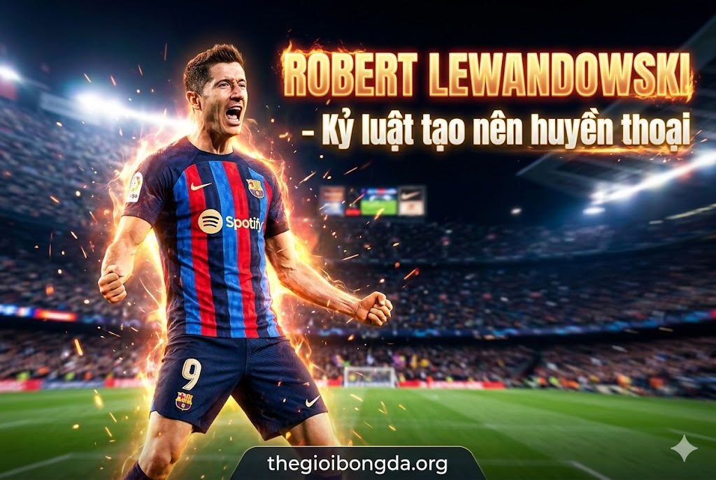 Robert Lewandowski – Kỷ luật tạo nên huyền thoại