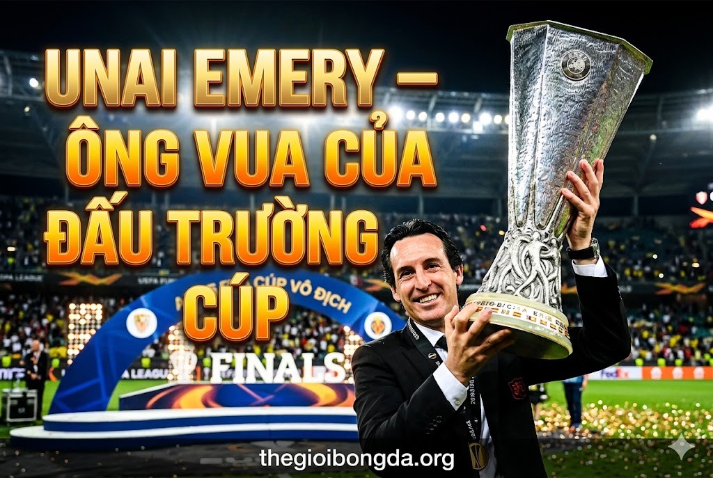 Unai Emery – Ông vua của đấu trường cúp