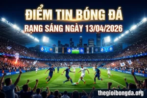 Điểm tin bóng đá rạng sáng ngày 13/04/2026