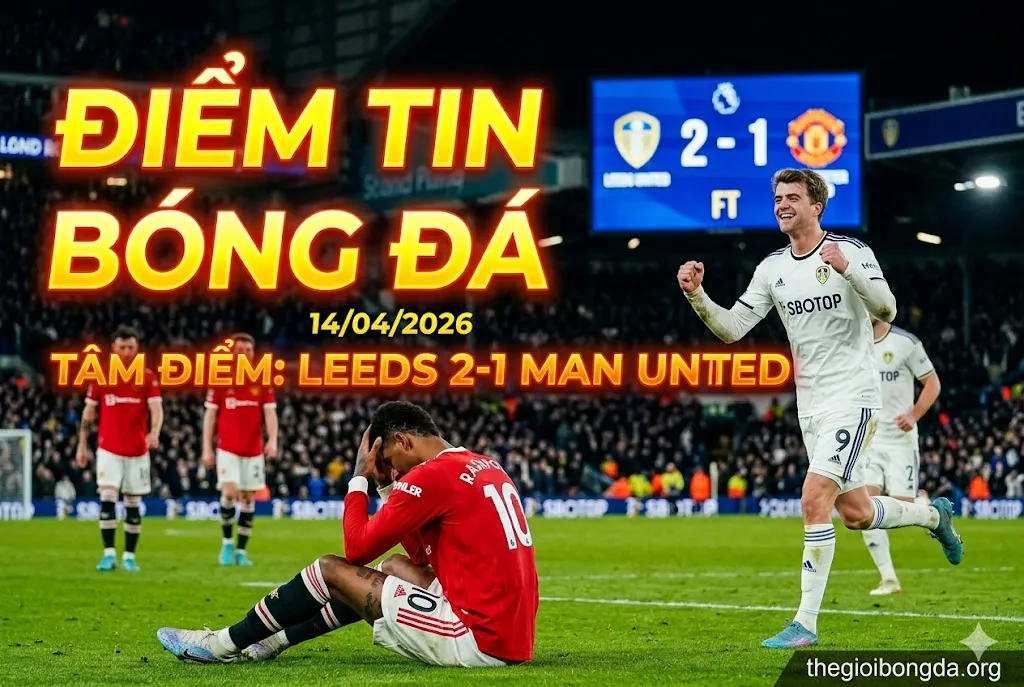 Điểm tin bóng đá rạng sáng ngày 14/04/2026