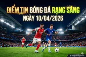 Điểm tin bóng đá rạng sáng ngày 10/04/2026