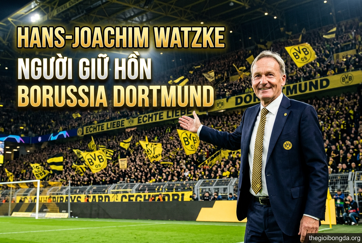 Hans-Joachim Watzke – Người giữ hồn Borussia Dortmund