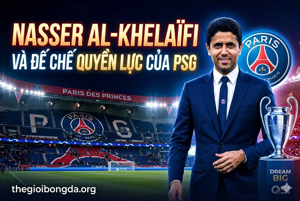 Nasser Al-Khelaïfi và đế chế quyền lực của PSG