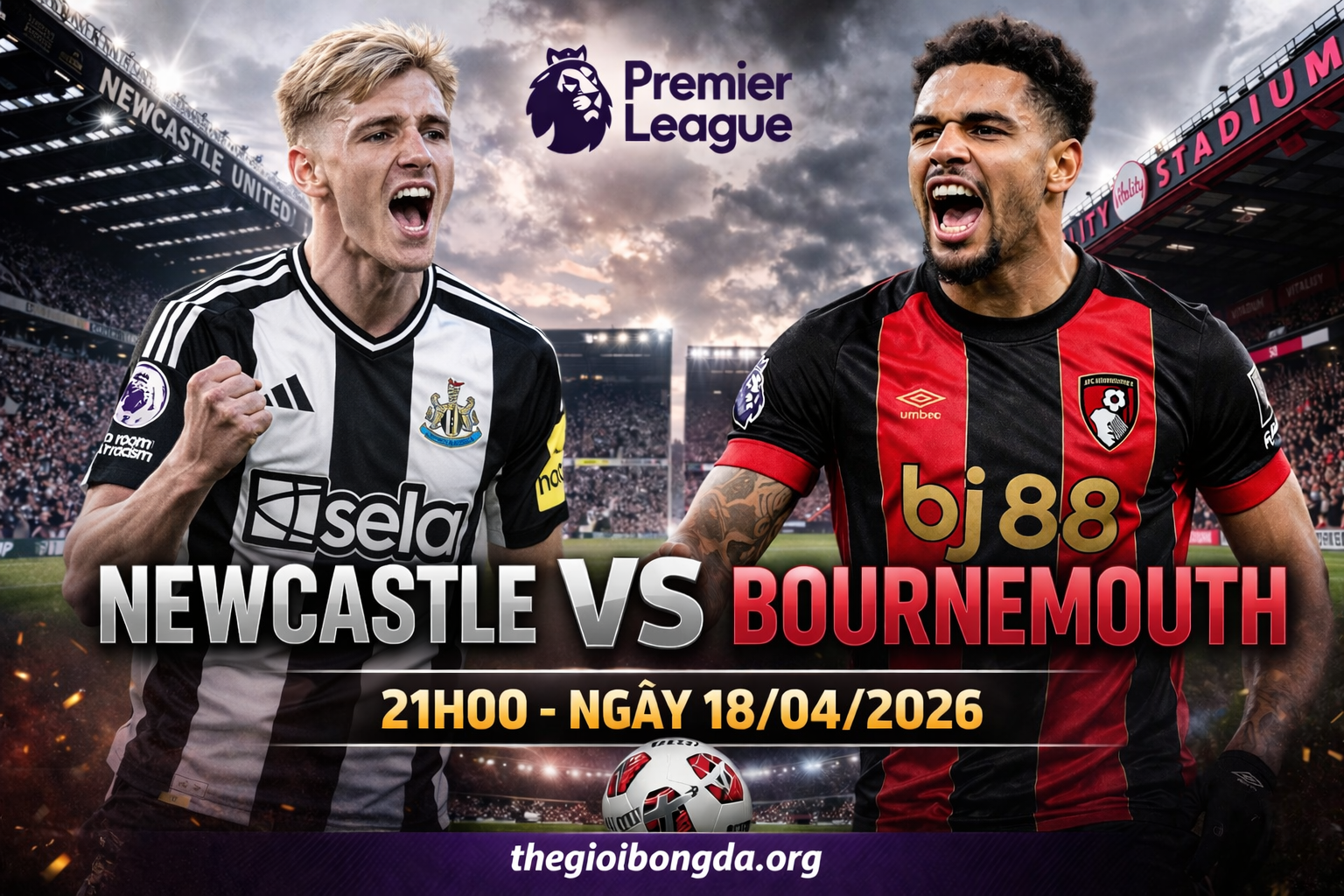 Newcastle vs Bournemouth
