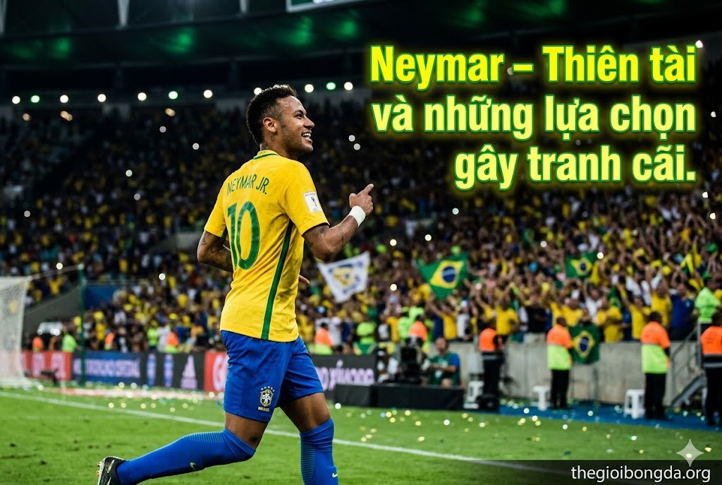 Neymar – Thiên tài và những lựa chọn gây tranh cãi