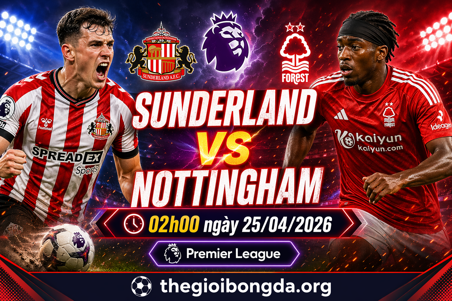 Sunderland vs Nottingham