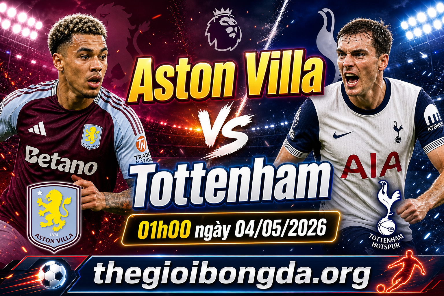 Aston Villa vs Tottenham
