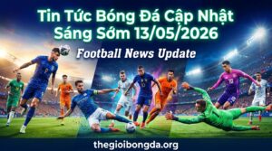 Điểm tin bóng đá rạng sáng 13/5/2026