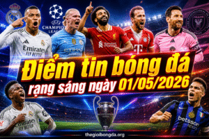 Điểm tin bóng đá rạng sáng ngày 01/05/2026