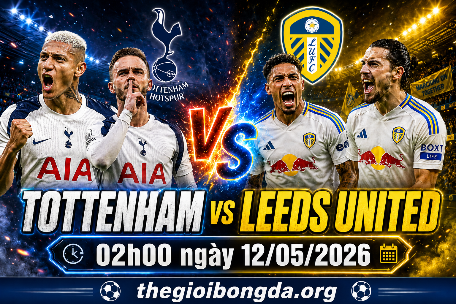 Nhận định Tottenham vs Leeds United