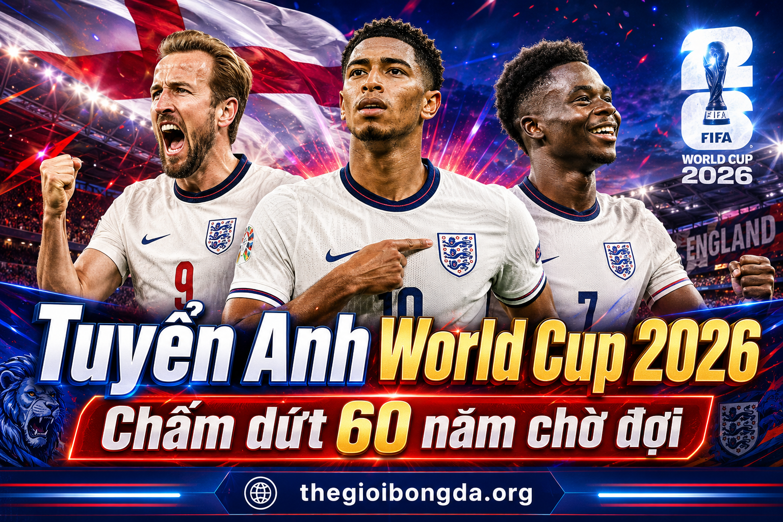 Tuyển Anh World Cup 2026
