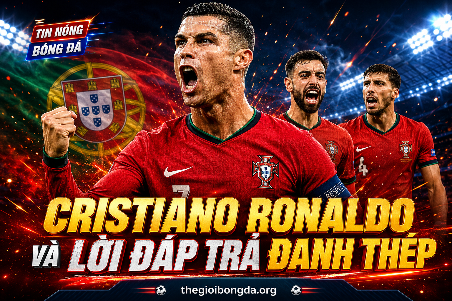 Cristiano Ronaldo và lời đáp trả đanh thép