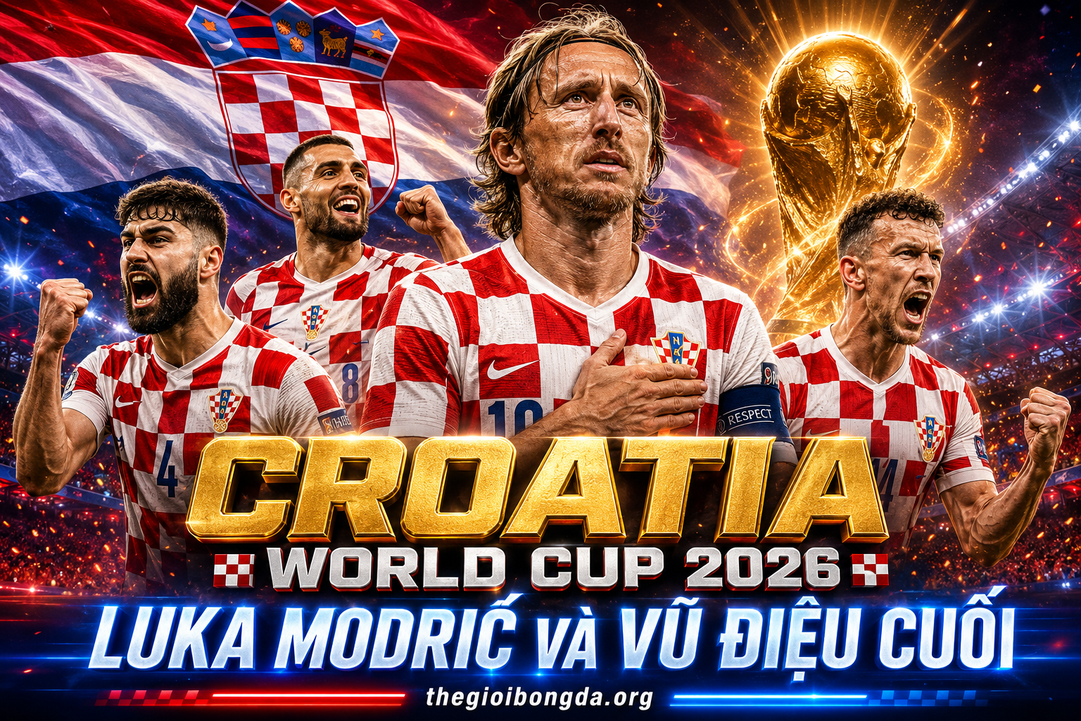 Croatia World Cup 2026: Luka Modrić và vũ điệu cuối