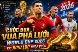 Cuộc đua Vua phá lưới World Cup 2026: Khi Ronaldo nhập cuộc