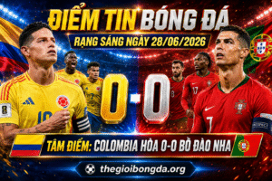 Điểm tin bóng đá rạng sáng ngày 28/06/2026