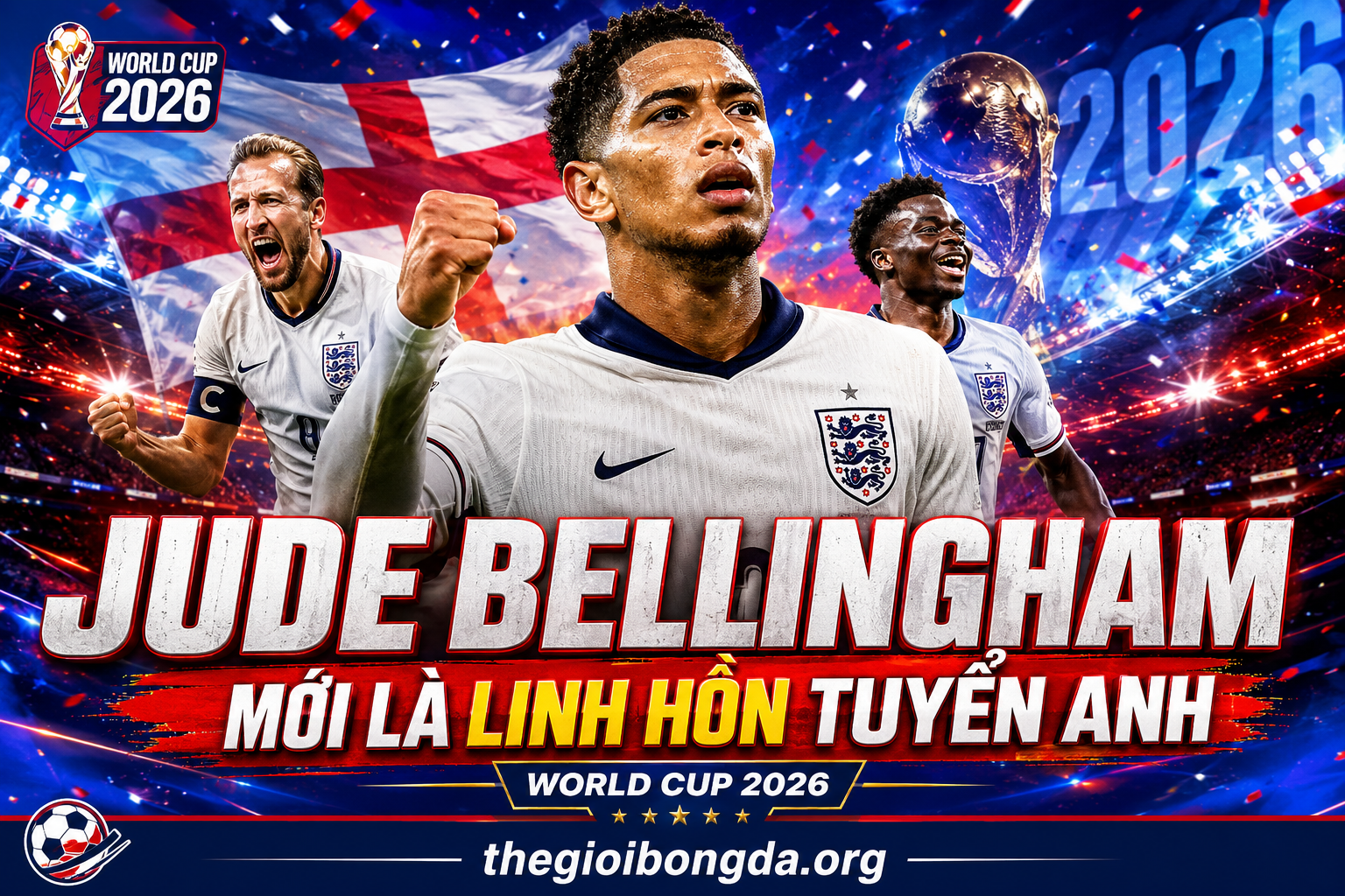 Jude Bellingham mới là linh hồn tuyển Anh