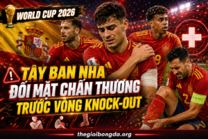 Tây Ban Nha đối mặt chấn thương trước vòng knock-out