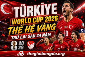 Türkiye World Cup 2026: Thế hệ vàng trở lại sau 24 năm