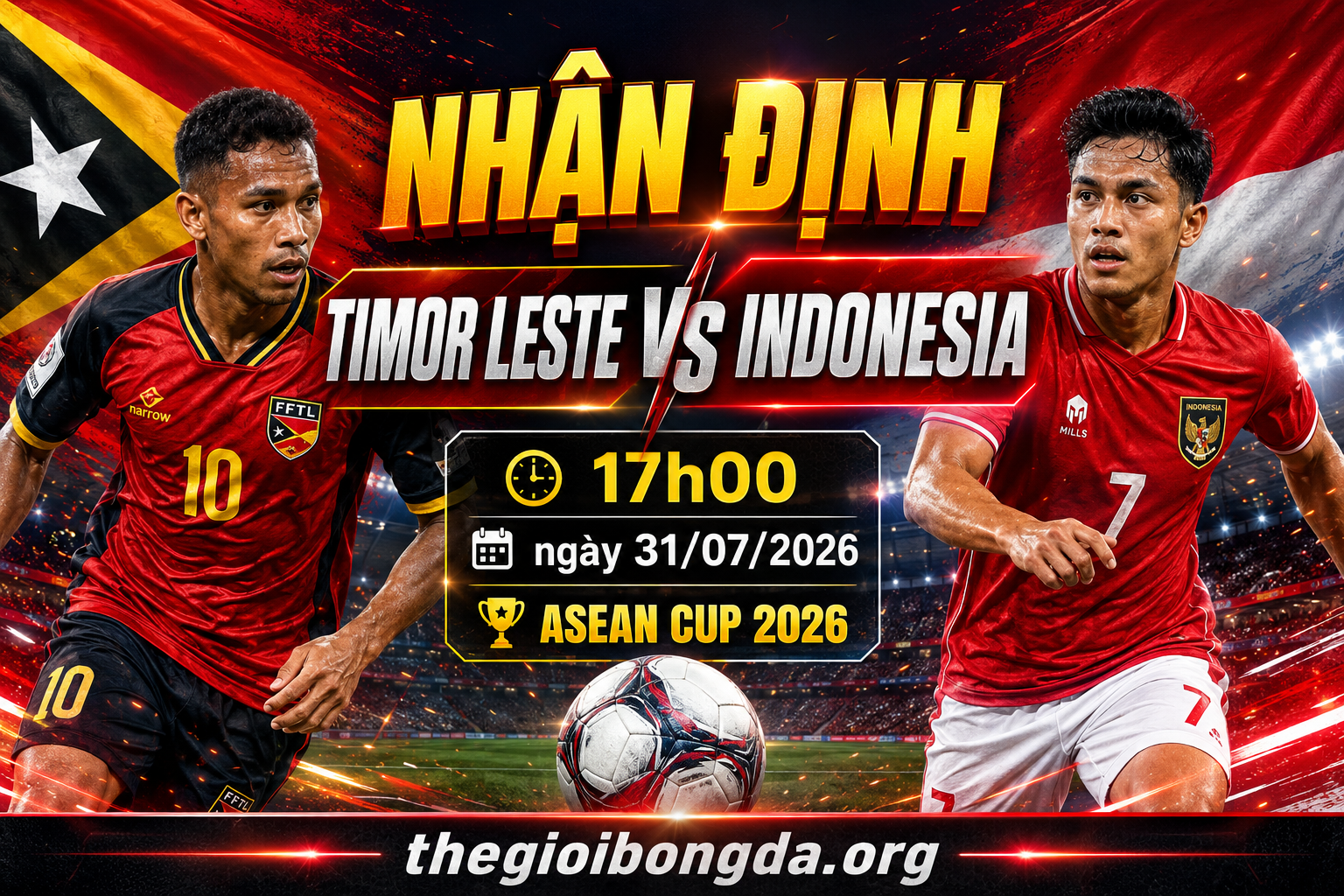 Nhận định Timor Leste vs Indonesia