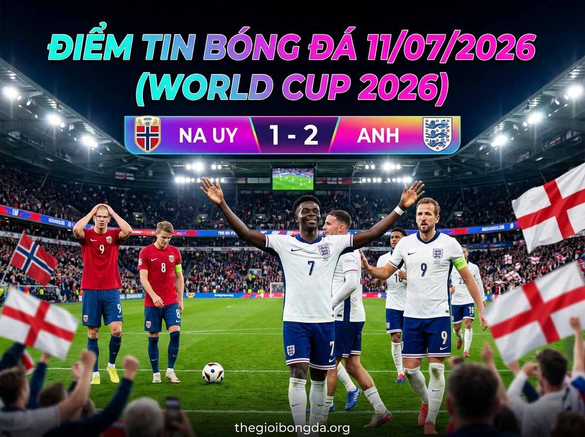 Điểm tin bóng đá rạng sáng ngày 12/07/2026