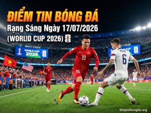 Điểm tin bóng đá rạng sáng ngày 17/07/2026