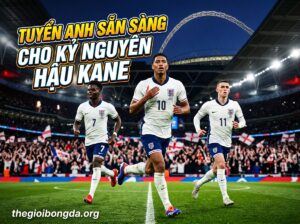 ĐT Anh sẵn sàng cho kỷ nguyên không cần Kane