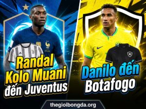 Randal Kolo Muani đến Juventus, Danilo đến Botafogo