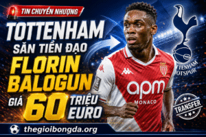 Tottenham săn tiền đạo Florin Balogun giá 60 triệu euro