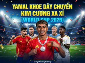 Yamal khoe vòng cổ kim cương trước chung kết World Cup 2026