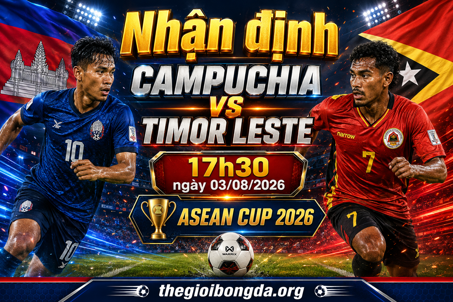Nhận định Campuchia vs Timor Leste