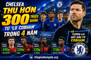 Chelsea thu hơn 300 triệu bảng từ 'lò Cobham' trong 4 năm