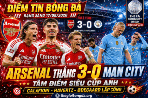 Điểm tin bóng đá rạng sáng ngày 17/08/2026