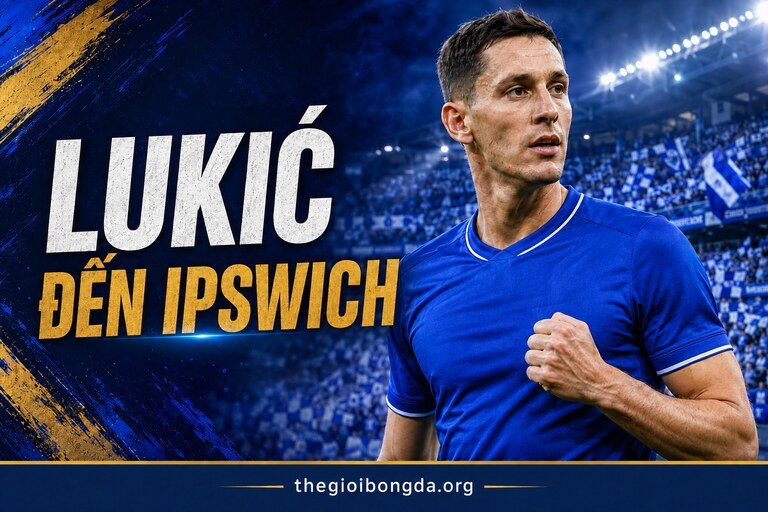 Saša Lukić gia nhập Ipswich theo hợp đồng đến năm 2030
