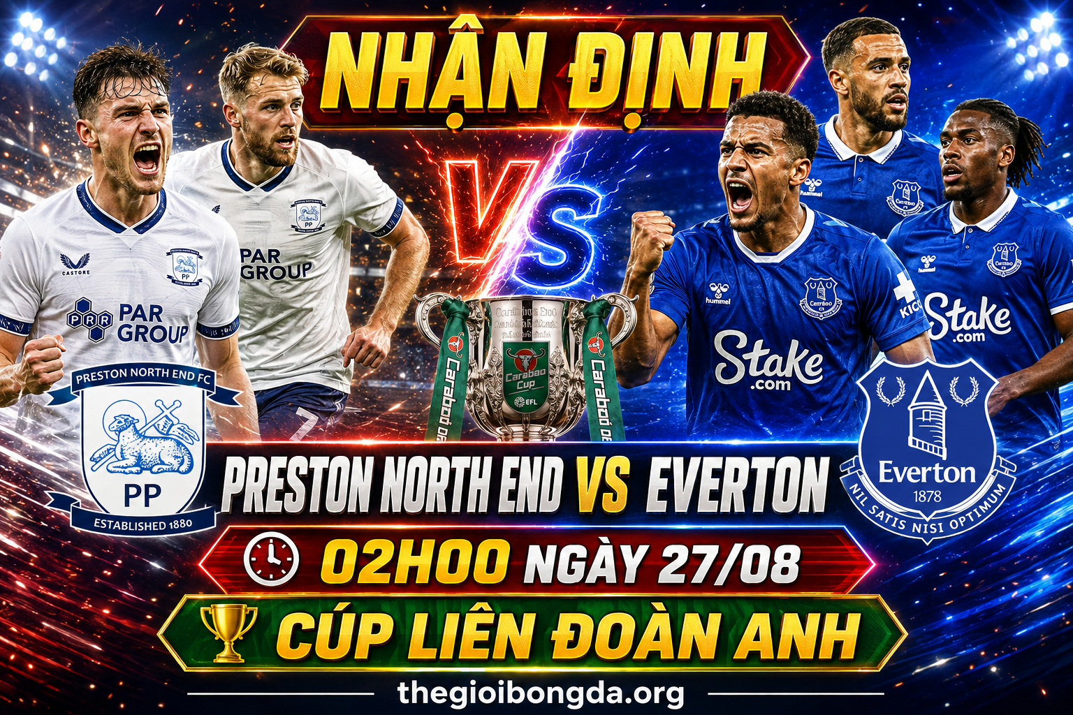 Nhận định Preston North End vs Everton
